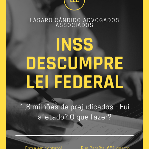 INSS Descumpre lei